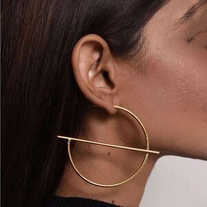 Hoop earrings N771